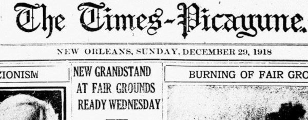 Historic Times Picayune Database
